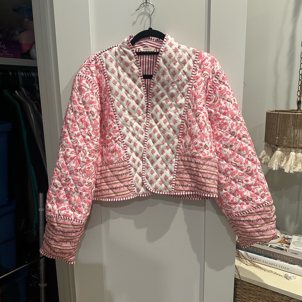 Quilted Patterned Jacket - image 1